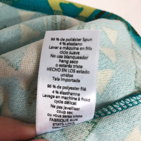 LulaRoe XS Pencil cut Made in USA Multicolored - Picture 14 of 16